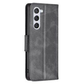 Luxe BookCover Hoes Etui voor Samsung Galaxy S24 - S25     Zwart