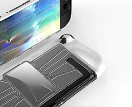 Grip TPU Bescherm Hoes Cover voor Nintendo Switch 2 - Zwart