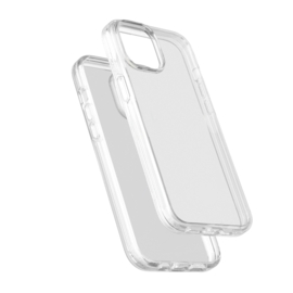 Transparant Hard-Cover Bescherm-Hoes + Screenprotector voor iPhone 15