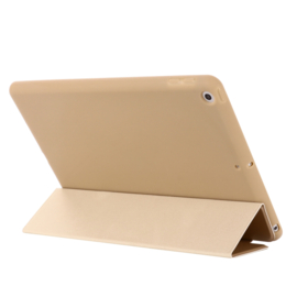 TPU Bescherm-Cover Hoes Map voor iPad 10.2  - Goud   -   A2197 - A2198