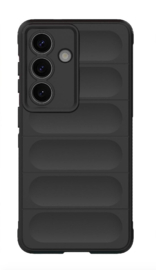 TPU Grip Bescherm-Hoes Skin Cover voor  Samsung Galaxy S26  - Zwart