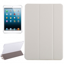 Bescherm-Cover Etui met Smart Cover voor iPad Mini 4   Wit *