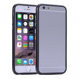 Luxe Silicone Bescherm-Bumper voor iPhone 6 - 6S Plus  Met ingebouwde knoppen