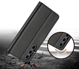 Luxe BoekCover Etui Hoes  voor Samsung Galaxy A16 en A26  -  Zwart