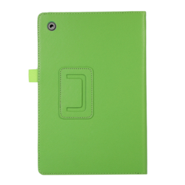 PU Kunstleer-Hoes Map voor Samsung Galaxy Tab A9 Plus 11  Groen