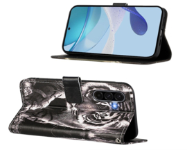 BoekCover Hoes Etui voor Samsung Galaxy A36  -  A56   -   Tijger
