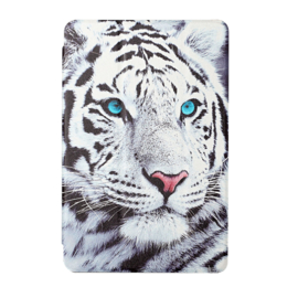 Bescherm-Cover Hoes Map voor iPad 10.2 -   Snow Tiger