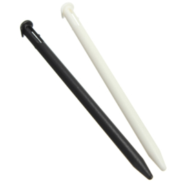Nintendo 2DS XL - 2x Stylus Pen  -   Wit-Zwart