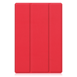 TPU Bescherm-Cover Hoes Map voor Samsung Tab A8 10.5  -  Rood