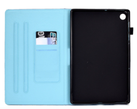 Luxe Bescherm-Etui Map voor Samsung Galaxy Tab A8 10.5    "Madelief"