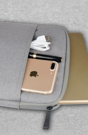 Sleeve Pouch Hoes Etui voor Apple Macbook Air 11"  / Laptop 11"  Zwart
