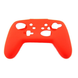 Silicone Hoes / Skin voor Switch Pro Controller  Rood