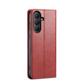 Luxe BoekCover Etui Hoes  voor Samsung Galaxy S26   -  Rood