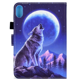 Wolf  - Bescherm-Etui Map Hoes voor  iPad 10  - 10.9  2022 A2696