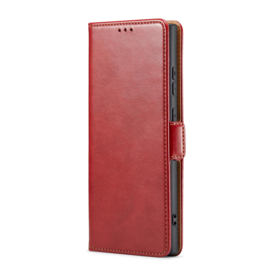 Luxe BoekCover Etui Hoes  voor Samsung Galaxy S26 ULTRA  -  Rood