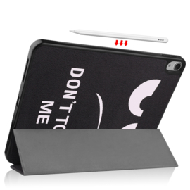 Slim Smart Cover Hoes Map voor iPad Air - 10.9 -  Don't Touch Me