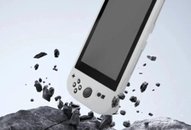 Silicone Bescherm/Grip  Hoes Skin + Screenprotector  voor Nintendo Switch 2  -  Licht-Blauw