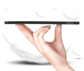 TPU Flex Bescherm- Hoes Cover Skin voor Galaxy Tab A8 -  10.5   -  Zwart