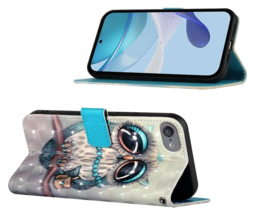 Bescherm-Etui Mapje Hoes voor iPod Touch   - Cartoon Uil