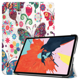 Slim Smart Cover Hoes Map voor iPad Air - 10.9 -  Vlinders