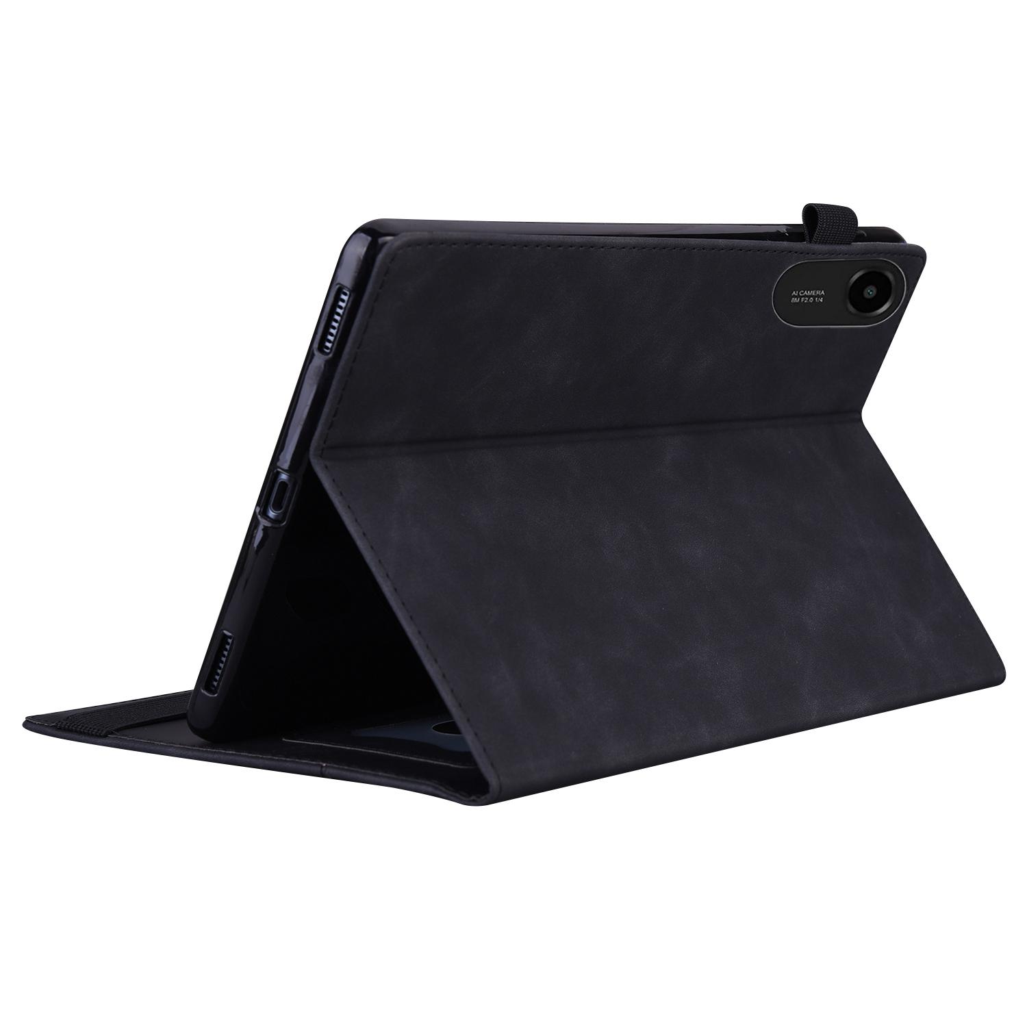 Luxe Bescherm-Etui Hoes Map voor Xiaomi Redmi Pad 2 - 11"  -   Zwart