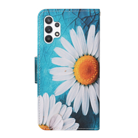 BookCover Hoes Etui voor Samsung Galaxy A13 4G    Madelief