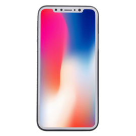 Slim Carbon Bescherm-Hoes Skin  voor iPhone X - XS    Zwart