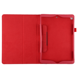 PU Kunstleer-Etui Hoes Map voor iPad 10.2  -  iPad Air 3 - 10.5   - Rood -  A2197 - A2152