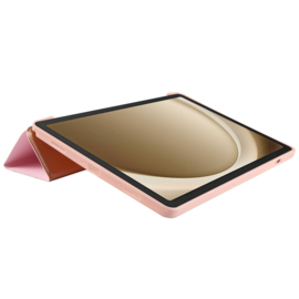 TPU Bescherm-Cover Hoes Map voor Samsung Tab A9 PLUS 11   -  Roze Goud