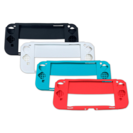 Silicone Bescherm/Grip  Hoes Skin  voor Nintendo Switch OLED - Turquoise