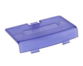 Batterij-klepje / Battery Cover  Gameboy Advance  Transparant-Paars