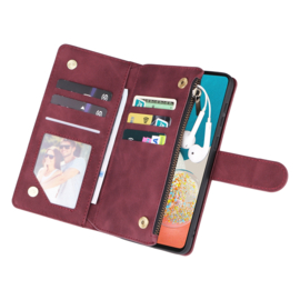 BookCover Wallet Etui voor iPhone 13  - iPhone 14    Bordeaux-Rood