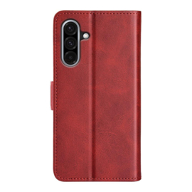 Luxe BoekCover Etui Hoes  voor Samsung Galaxy A36 - A56  -  Rood