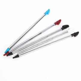 5x Inschuifbare Metalen Stylus Pen voor Nintendo 3DS XL