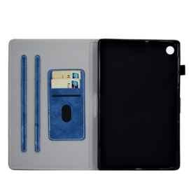 Bescherm-Etui Hoes Map voor Samsung Galaxy Tab A9 Plus - 11 -   Blauw