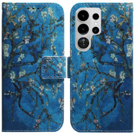 BoekCover Hoes Etui voor Samsung Galaxy S26 ULTRA -  Amandelbloesem -  Van Gogh