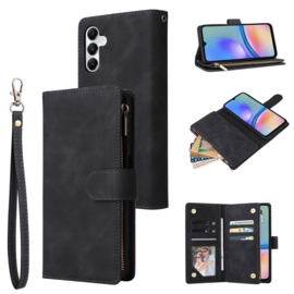 BookCover Wallet Etui voor Samsung Galaxy  A05S  -    Zwart