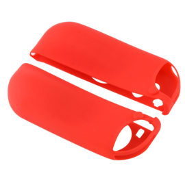 Silicone Hoes / Skin voor Nintendo Switch Joy-Con Controllers   Rood