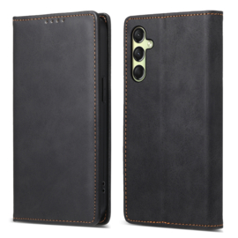 Luxe BookCover Hoes Etui voor Samsung Galaxy A16 - A26 -  Zwart