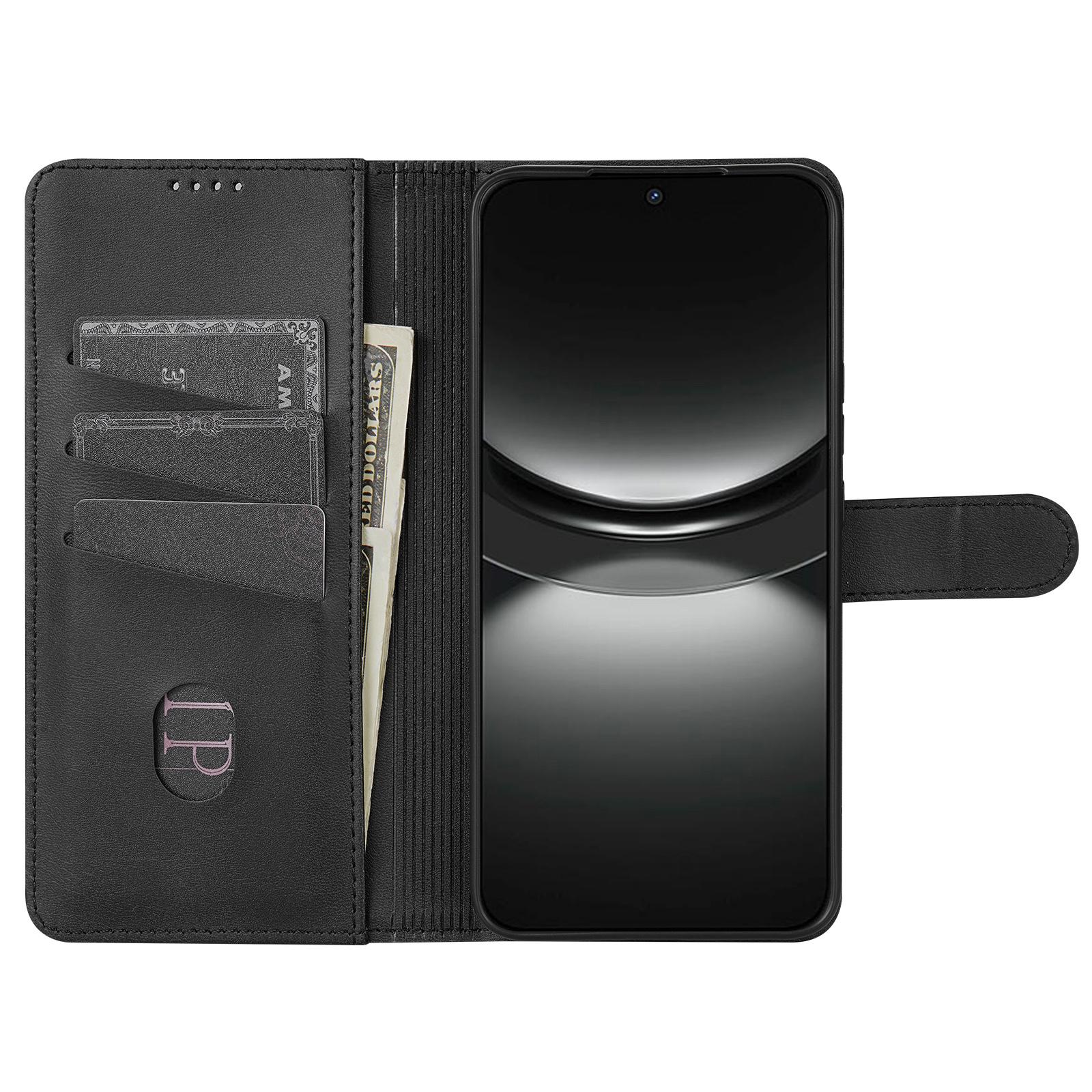 Luxe BookCover Etui Hoes  voor Samsung Galaxy A16 - A17 en A26  -  Zwart