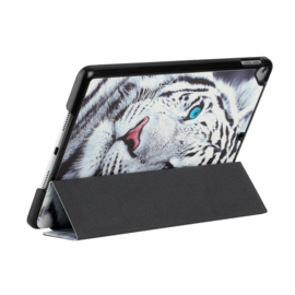 Bescherm-Cover Hoes Map voor iPad 10.2 -   Snow Tiger