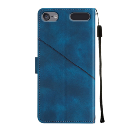 Luxe Bescherm-Etui Hoes voor iPod Touch - 5G 6G 7G  -  Blauw