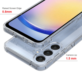 TPU-Crystal Bescherm-Hoes Cover Skin voor Samsung A35    Transparant
