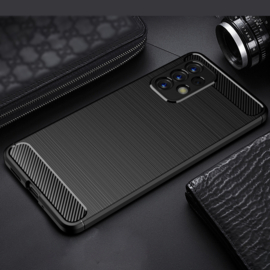 Samsung Galaxy A73 - Flex Armor TPU Bescherm-Hoes Skin - Zwart