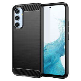 Samsung Galaxy A54 - Flex Armor TPU Bescherm-Hoes Skin - Zwart