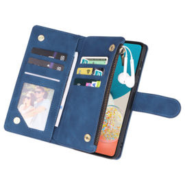 BookCover Wallet Etui voor Samsung Galaxy A53 5G    Blauw