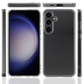TPU-Crystal Bescherm-Hoes Cover Skin voor Samsung S24 - S25    Transparant