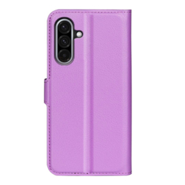 Boek-Cover Hoes Etui voor Samsung Galaxy A36 - A56  -  Lila - Paars