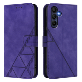 Hoes - Etui - Tas voor Samsung Galaxy A16 - A26  - Met Schouder - Draagkoord -  Paars