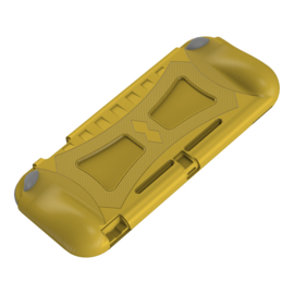 Grip TPU Bescherm Hoes Skin voor Nintendo Switch Lite -  Geel